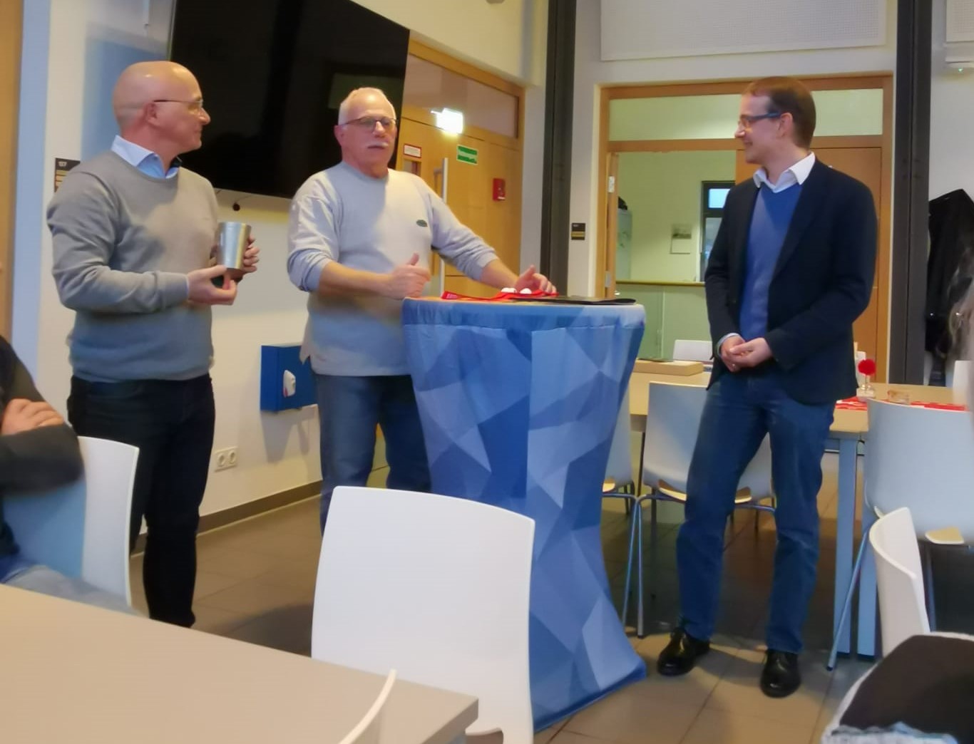 Bundeswehrverband: Indienststellung des Tischkickers im TCRH Mosbach