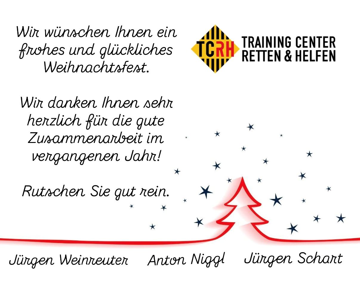 Weihnachtsgrüße vom TCRH