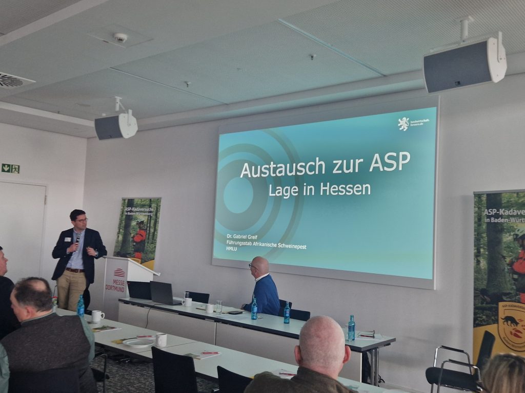 ASP_Dortmund_Austausch_Seuchenbekaempfung_HMLU_Dr-Gabriel-Greif-1024x768 Aktueller Stand der ASP-Bekämpfung in Deutschland